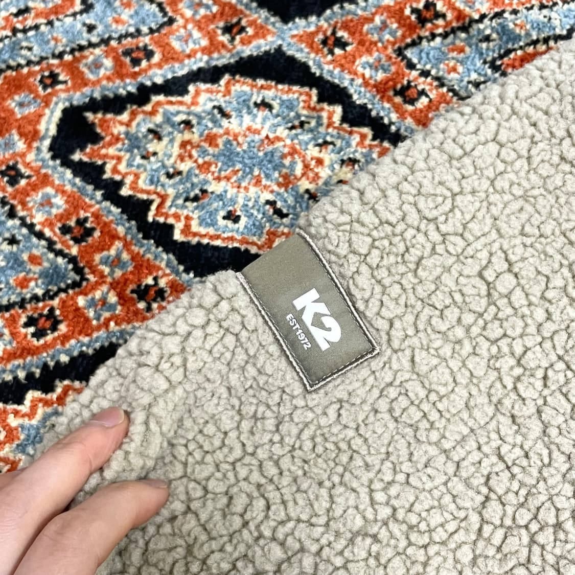 K2 베이지 플리스 자켓 남성95 상품이미지3