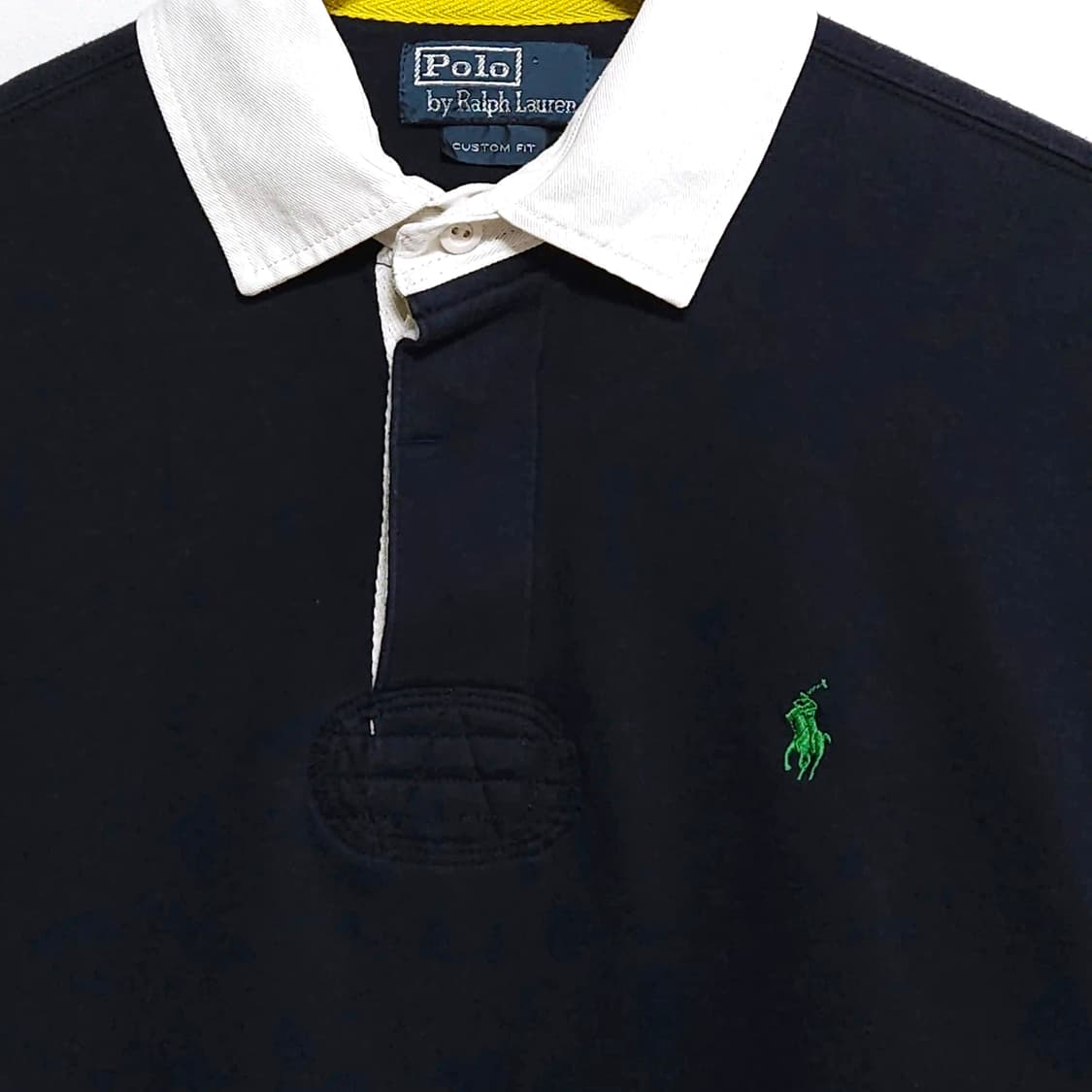 100)POLO 폴로 랄프로렌 럭비 카라티 네이비 상품이미지2