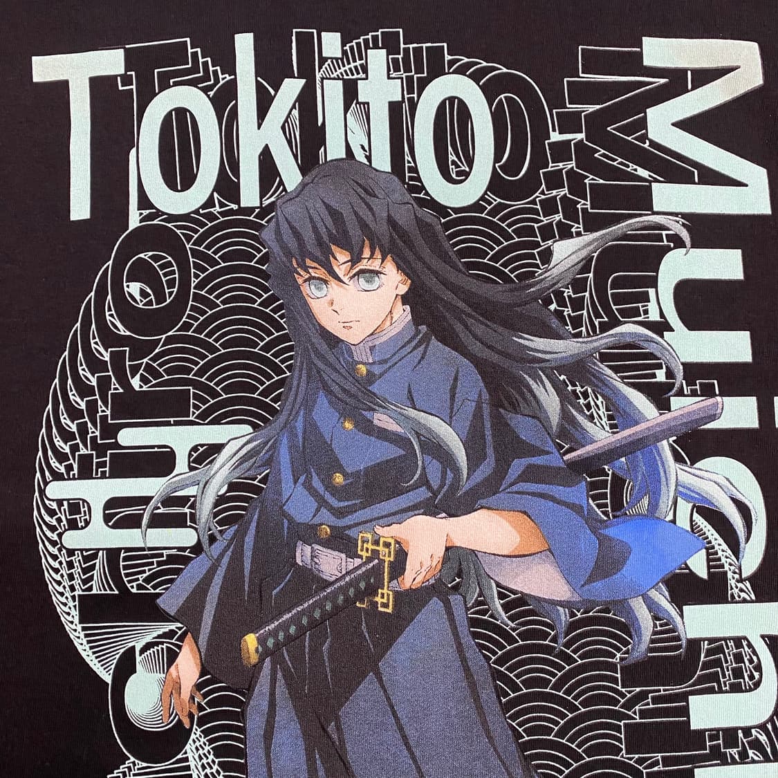귀멸의칼날 무이치로 오피셜 애니메이션 티셔츠 상품이미지4