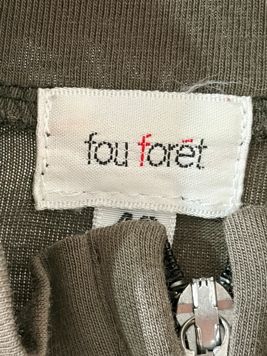 fou foret 2way zipper zip up  상품이미지6