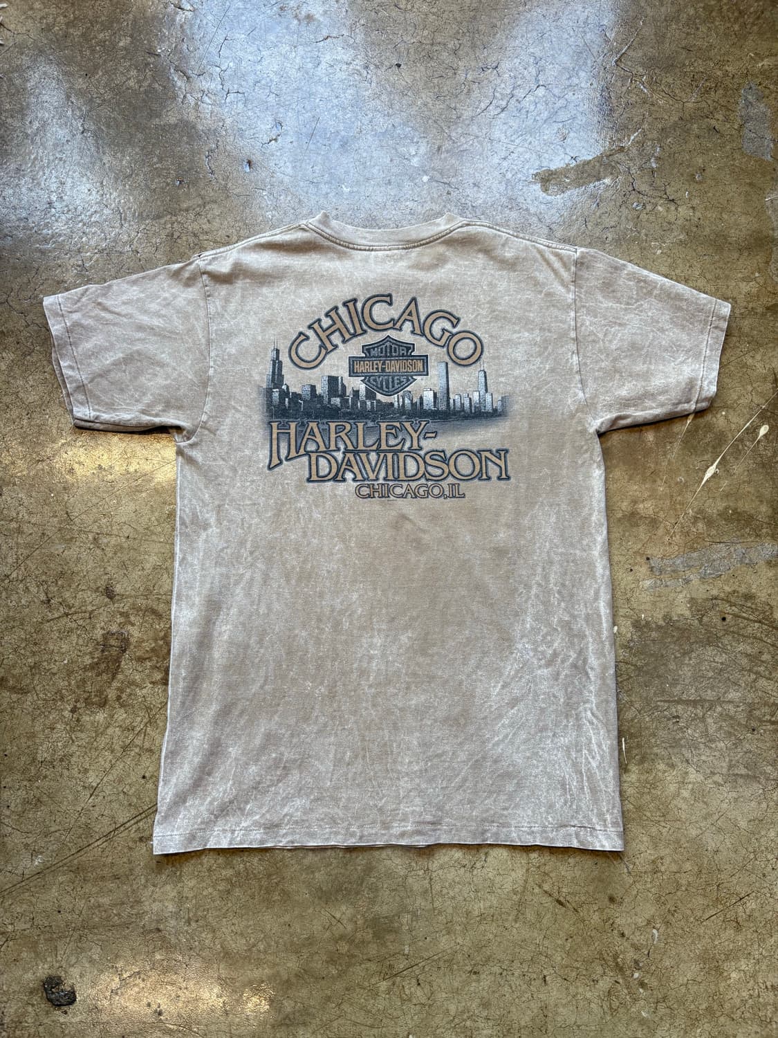 할리 싱글 타이다이 빈티지 티셔츠 상품이미지6