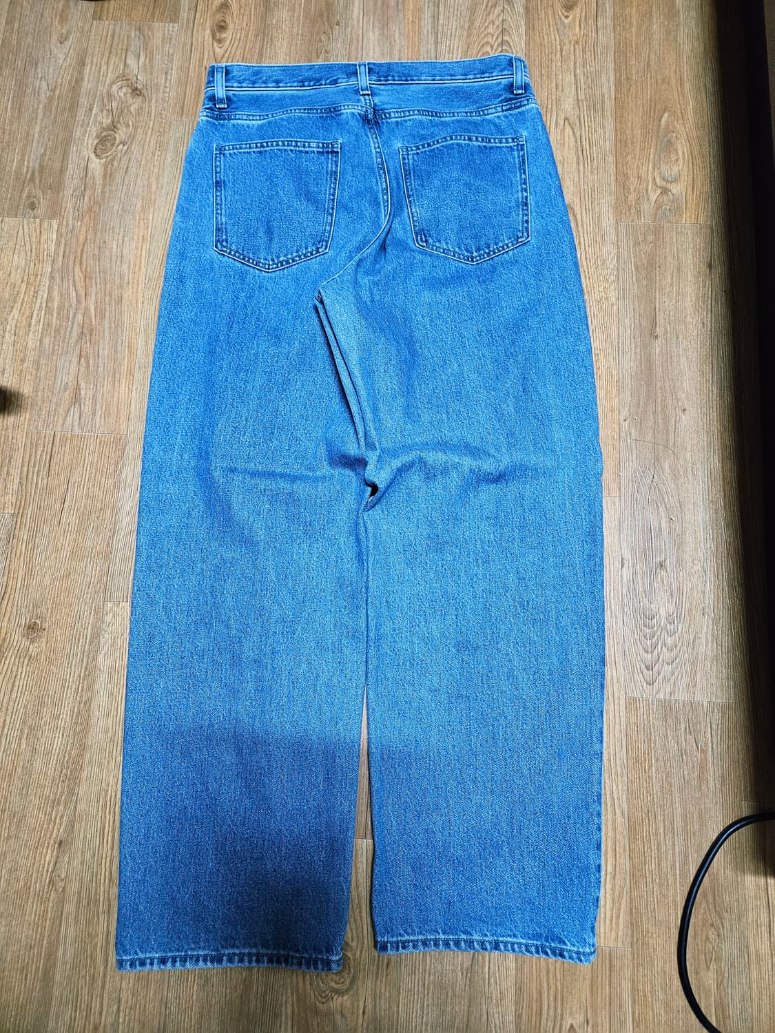 [30] 유니클로 와이드스트레이트진 64BLUE 상품이미지2