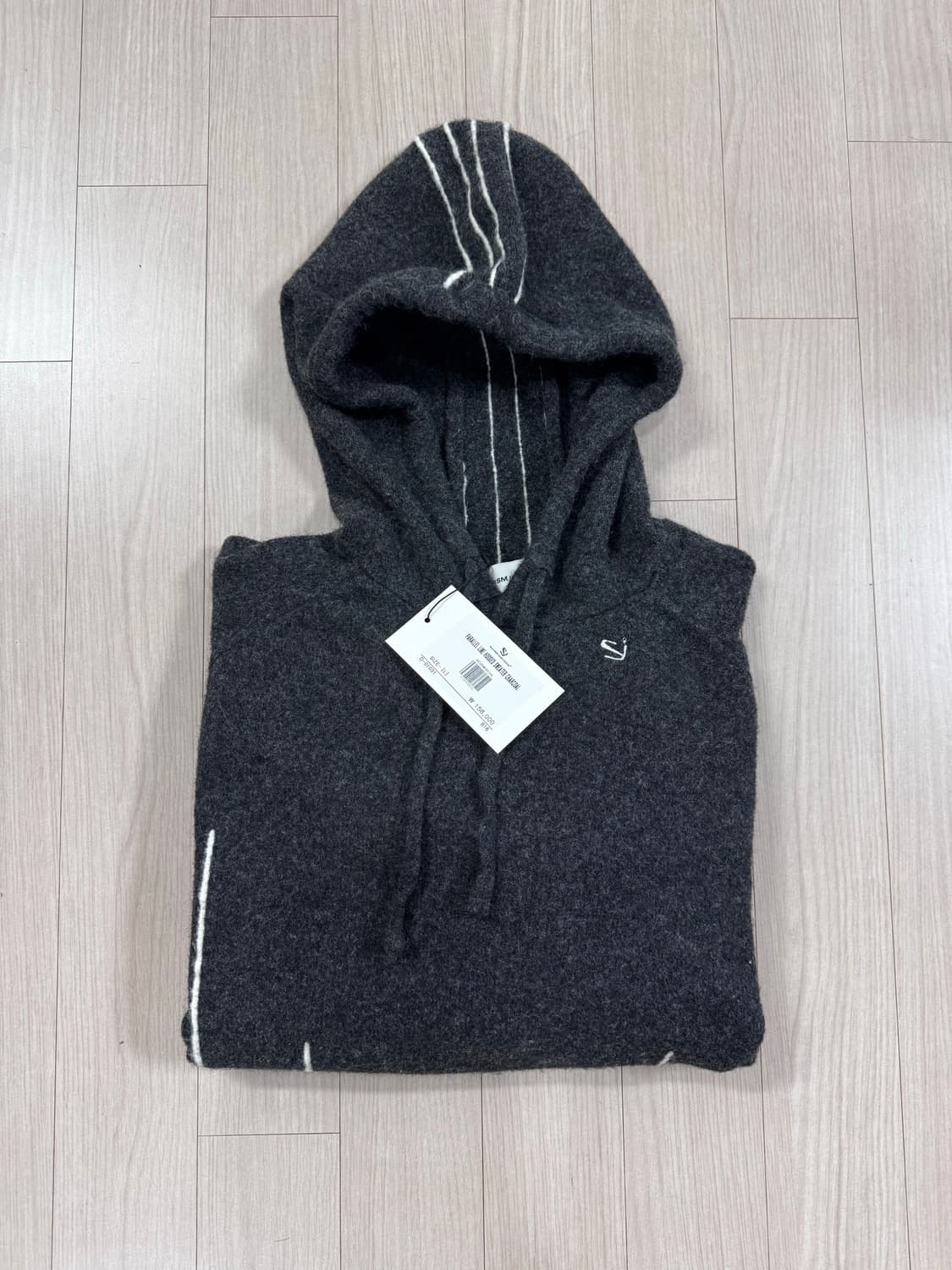 [새제품/L] 스키즘인듀싱 PARALLEL LINE HOODED SWEA 상품이미지6