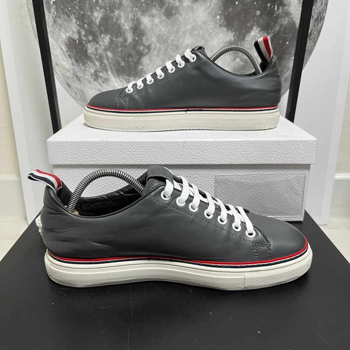 정품 40) 톰브라운 헤리티지 로우탑 스니커즈 255~260 상품이미지2