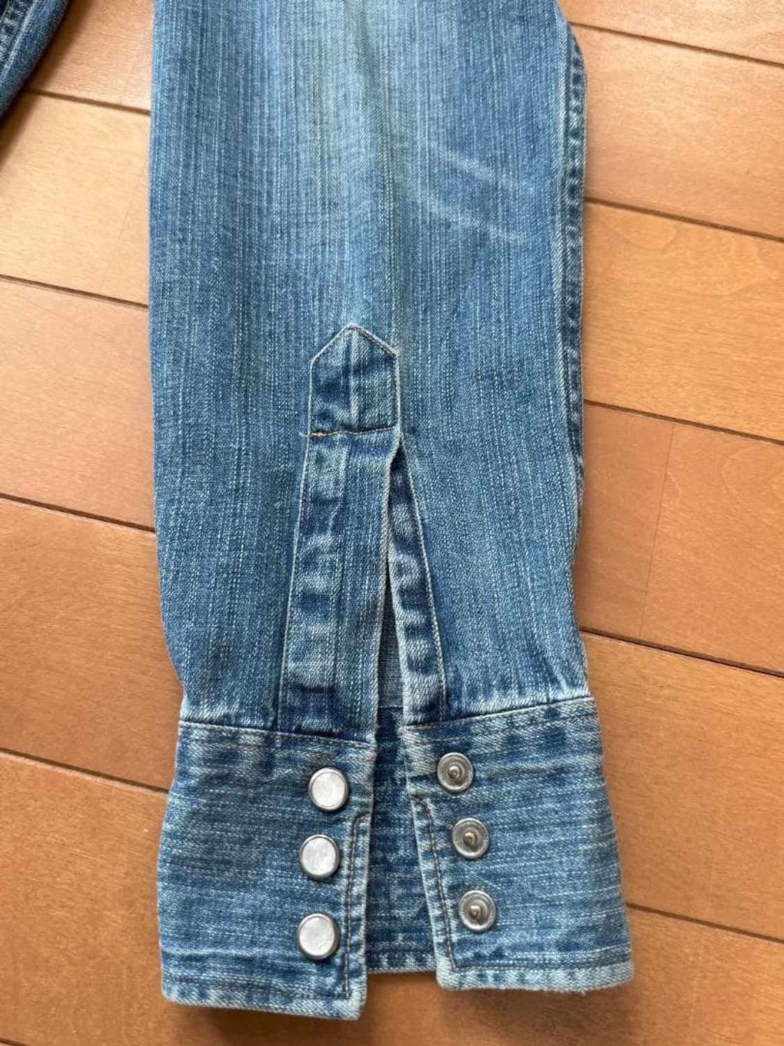 RRL 더블알엘 인디고 데님 웨스턴 셔츠 상품이미지7