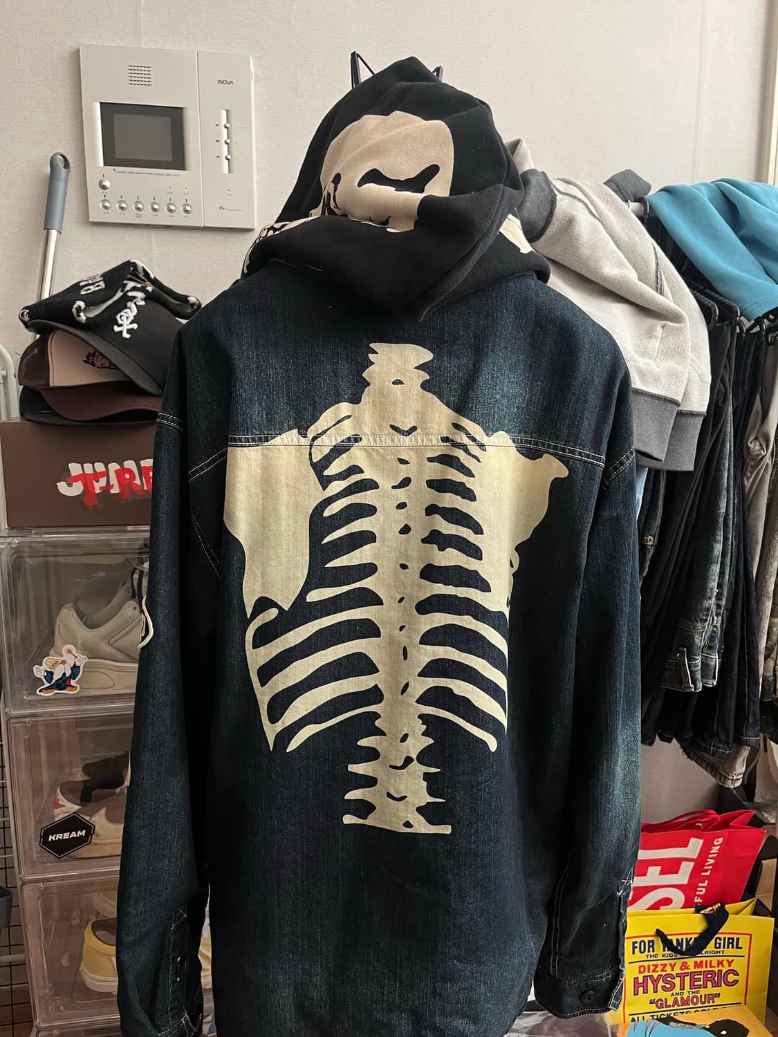 벤슨 레더 본 데님 후드자켓 2xl 상품이미지2