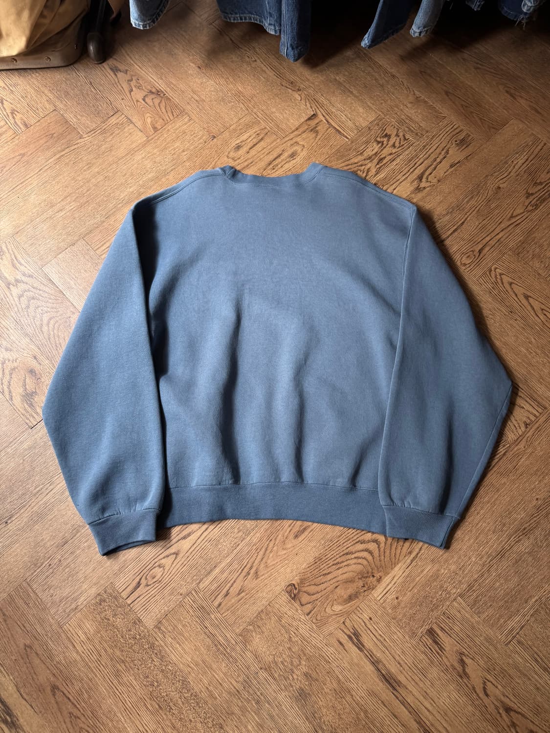 [L]러셀 USA 코발트블루 플레인 스웻셔츠 상품이미지6