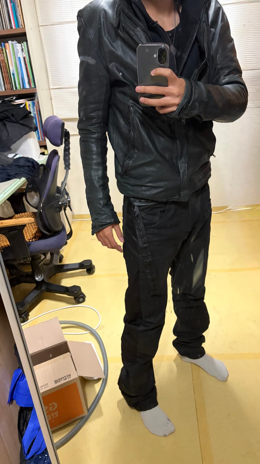 Sisii Lamb Leather Riders Jacket 상품이미지3