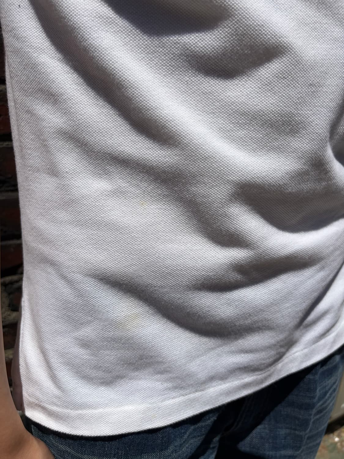 Polo Ralph Lauren 골드 빅포니 블랙워치 반팔 카라티 S 상품이미지7