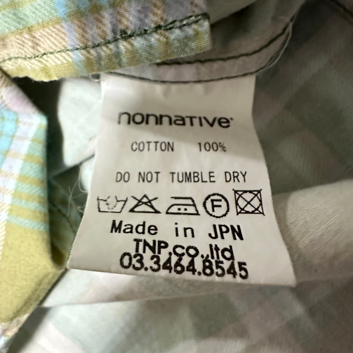 NONNATIVE japan made shirt 상품이미지4