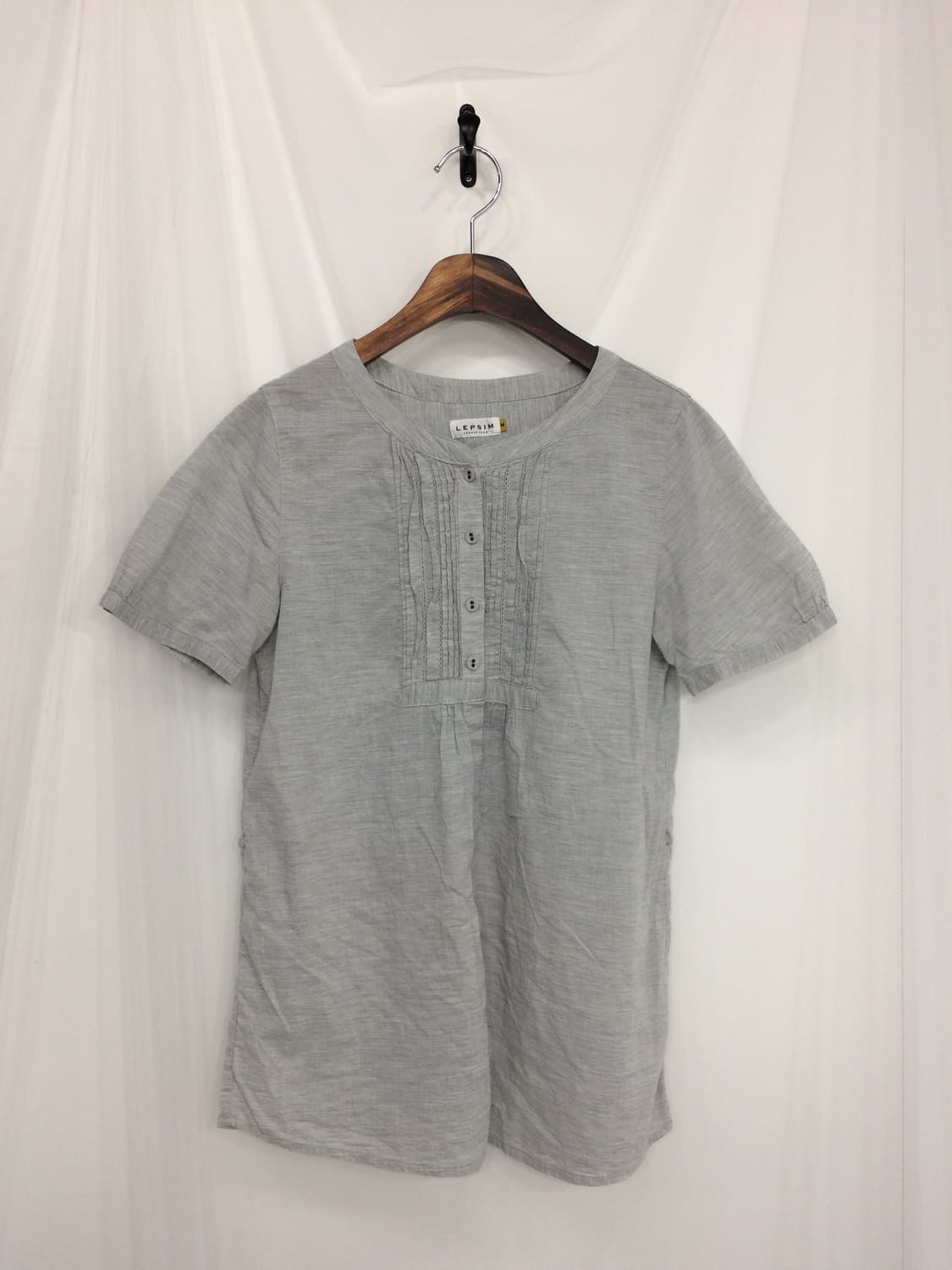 그레이 도트 리본 데일리 모리 세트 상품이미지5