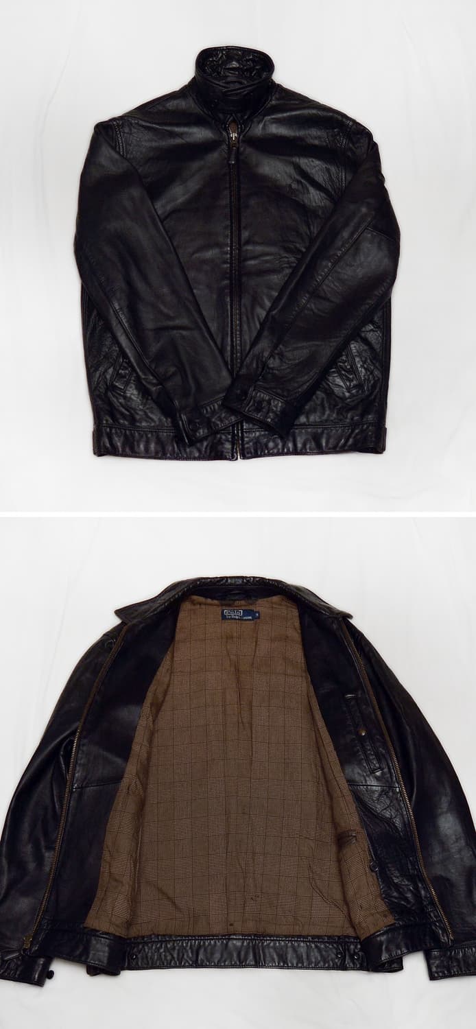 폴로 랄프로렌 클래식 맥스웰 램스킨 레더 자켓 (M / 100) 상품이미지3