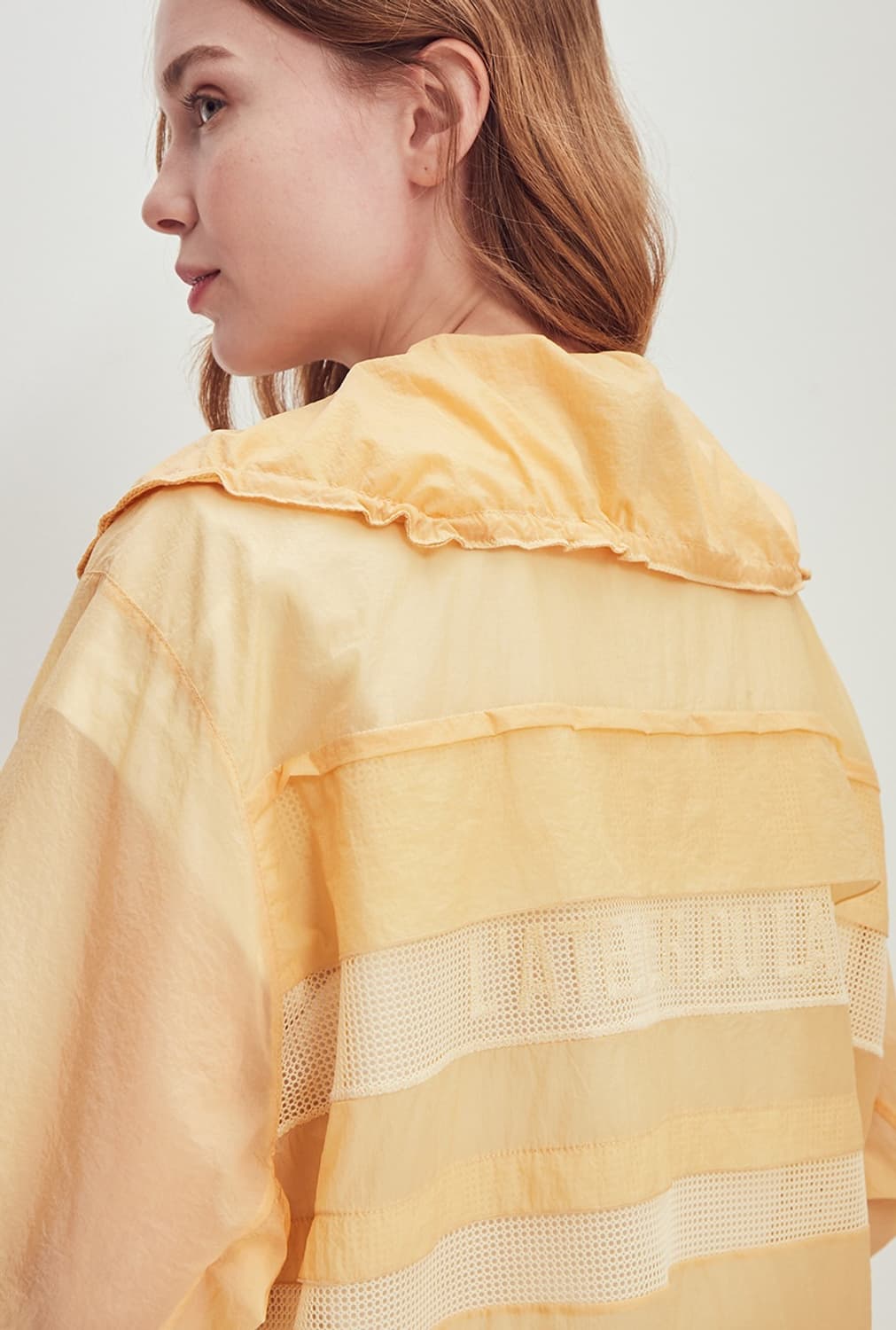 래트바이티 매쉬블록 세일러카라 점퍼 66사이즈 상품이미지2