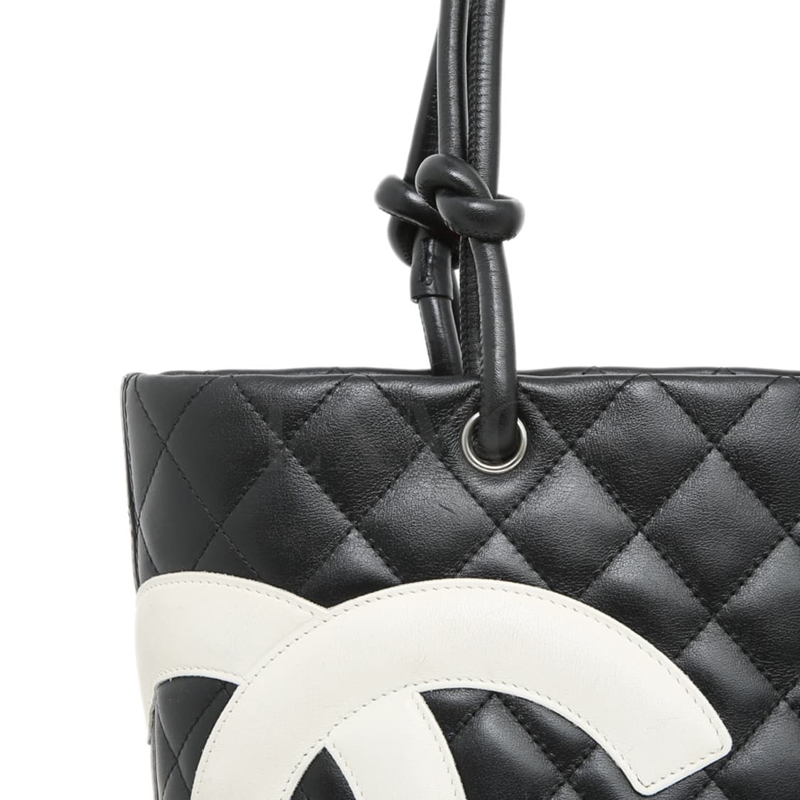 샤넬 깜봉 토트 블랙 빈티지 숄더백 A25167 상품이미지7