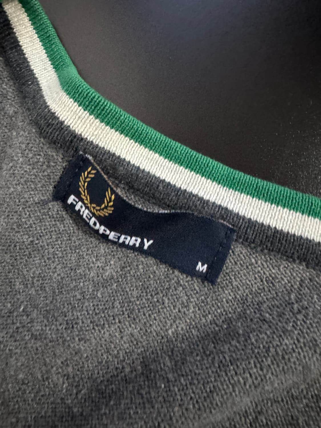 여성 프레드페리 라인 코튼 가디건 S ~ M 프레피룩 상품이미지3