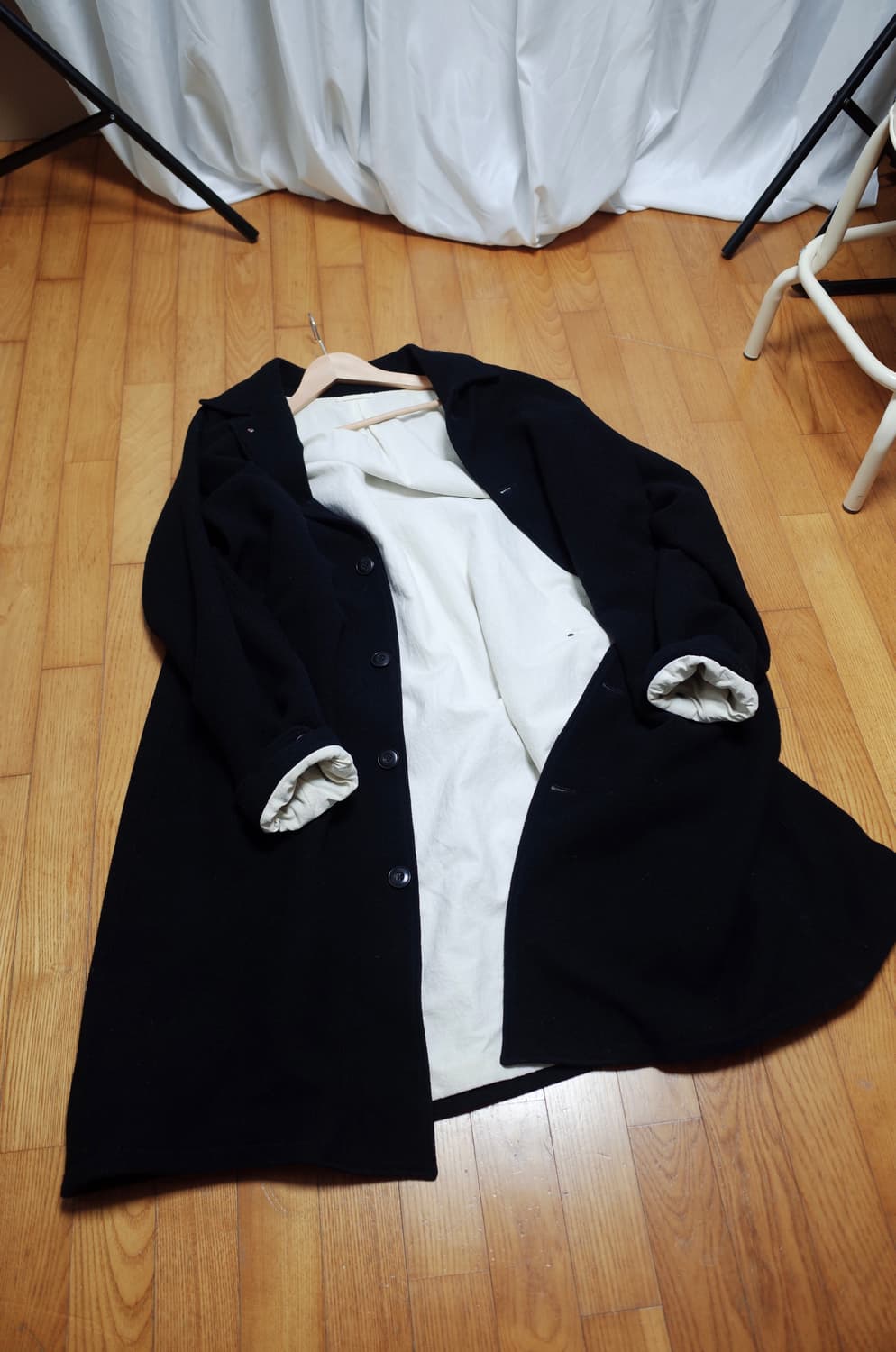 투빌더스하우스 오버사이즈 울 발마칸 코트 상품이미지5