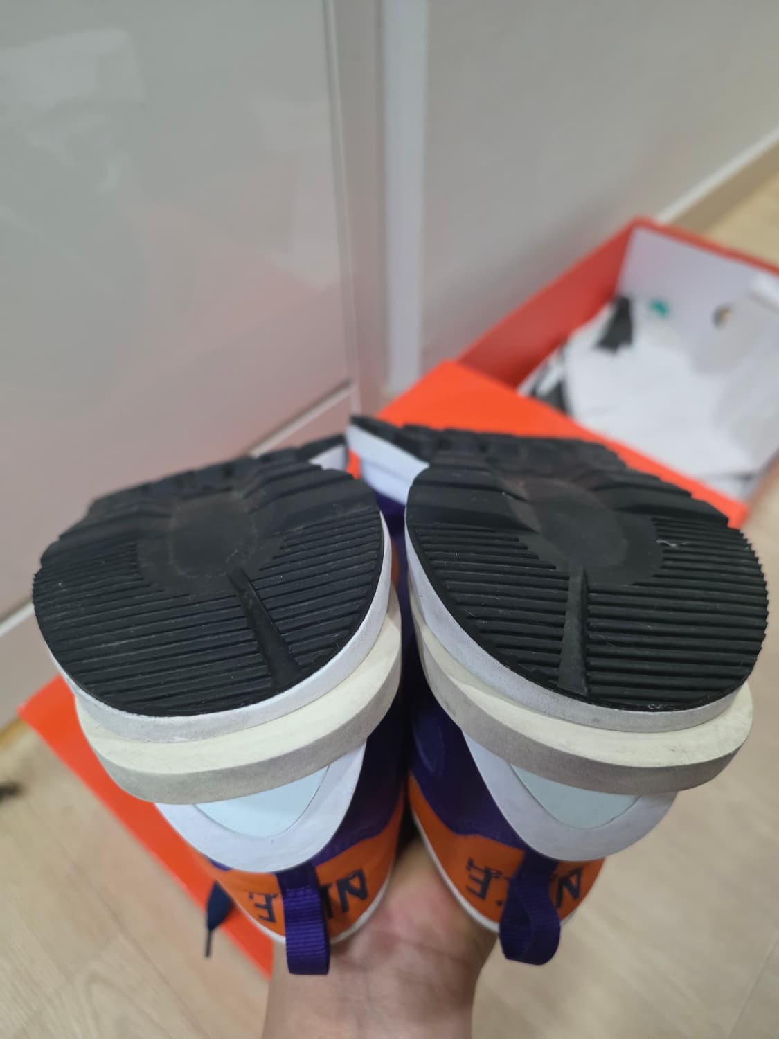 나이키 사카이 베이퍼와플 다크 아이리스 285 나코탭 상품이미지5