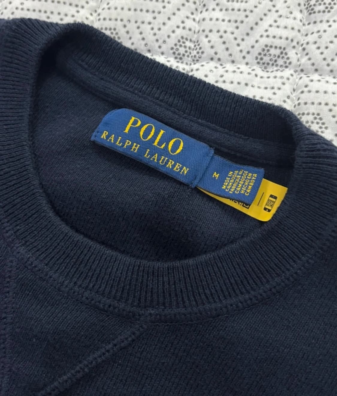폴로 랄프로렌 네이비 니트 맨투맨 M 신형 상품이미지4