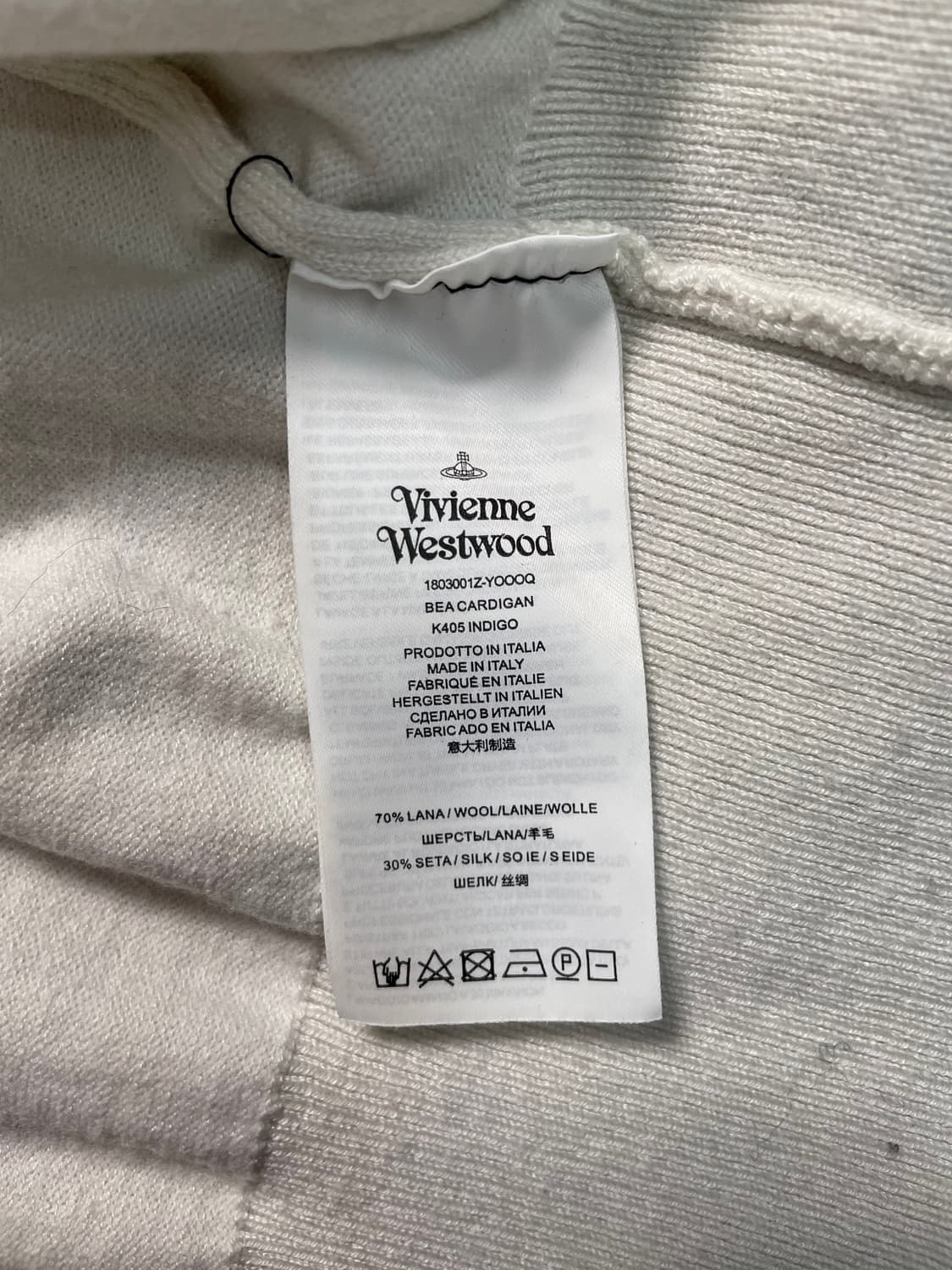 비비안 웨스트우드 앙글로마니아 니트 가디건 상품이미지8