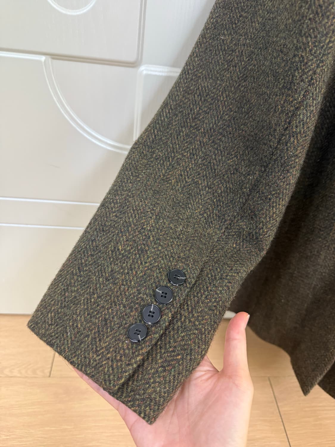 스튜디오톰보이 헤링본 울 자켓 상품이미지4