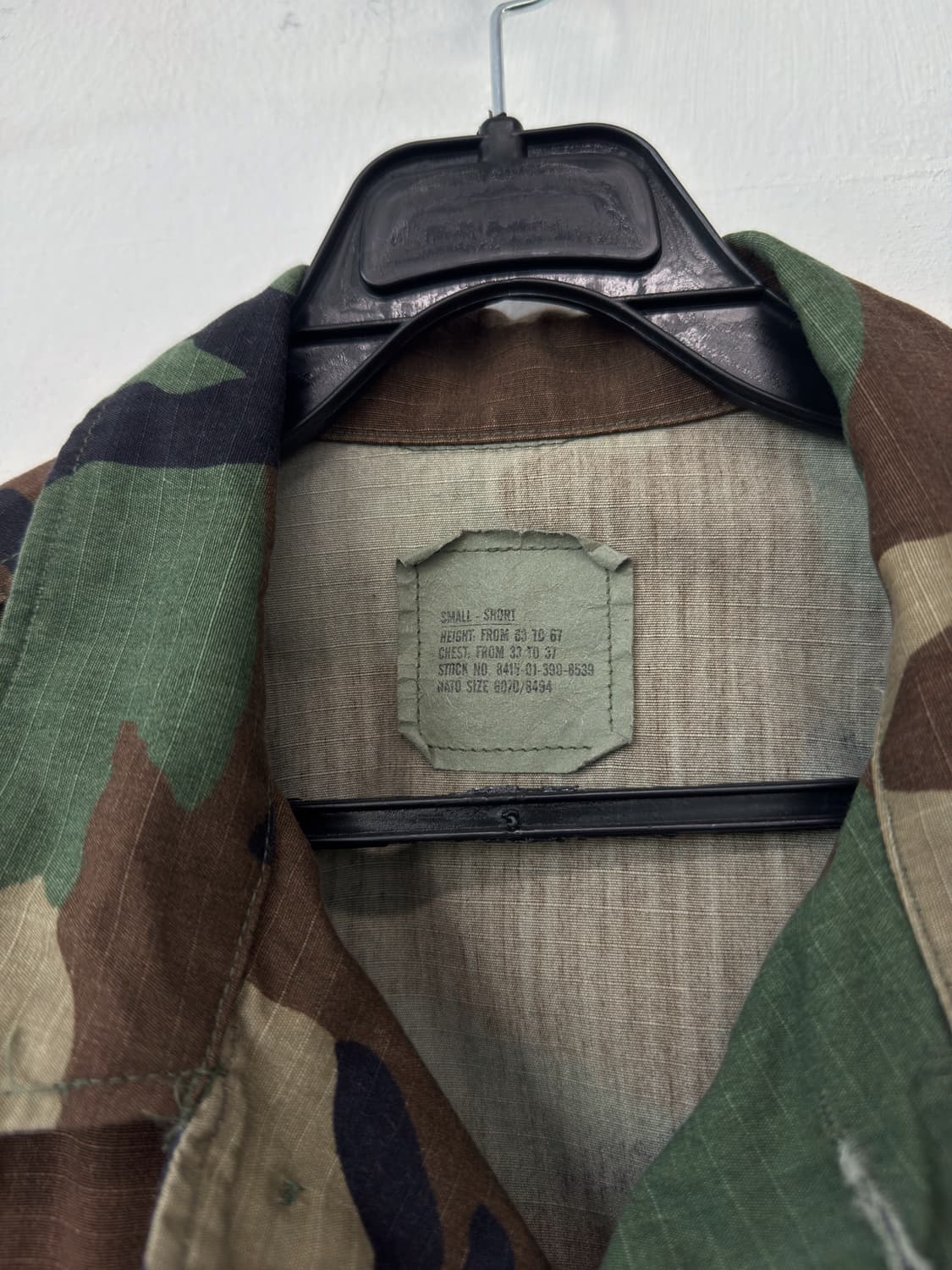 미군 우드랜드 bdu 자켓 상품이미지4