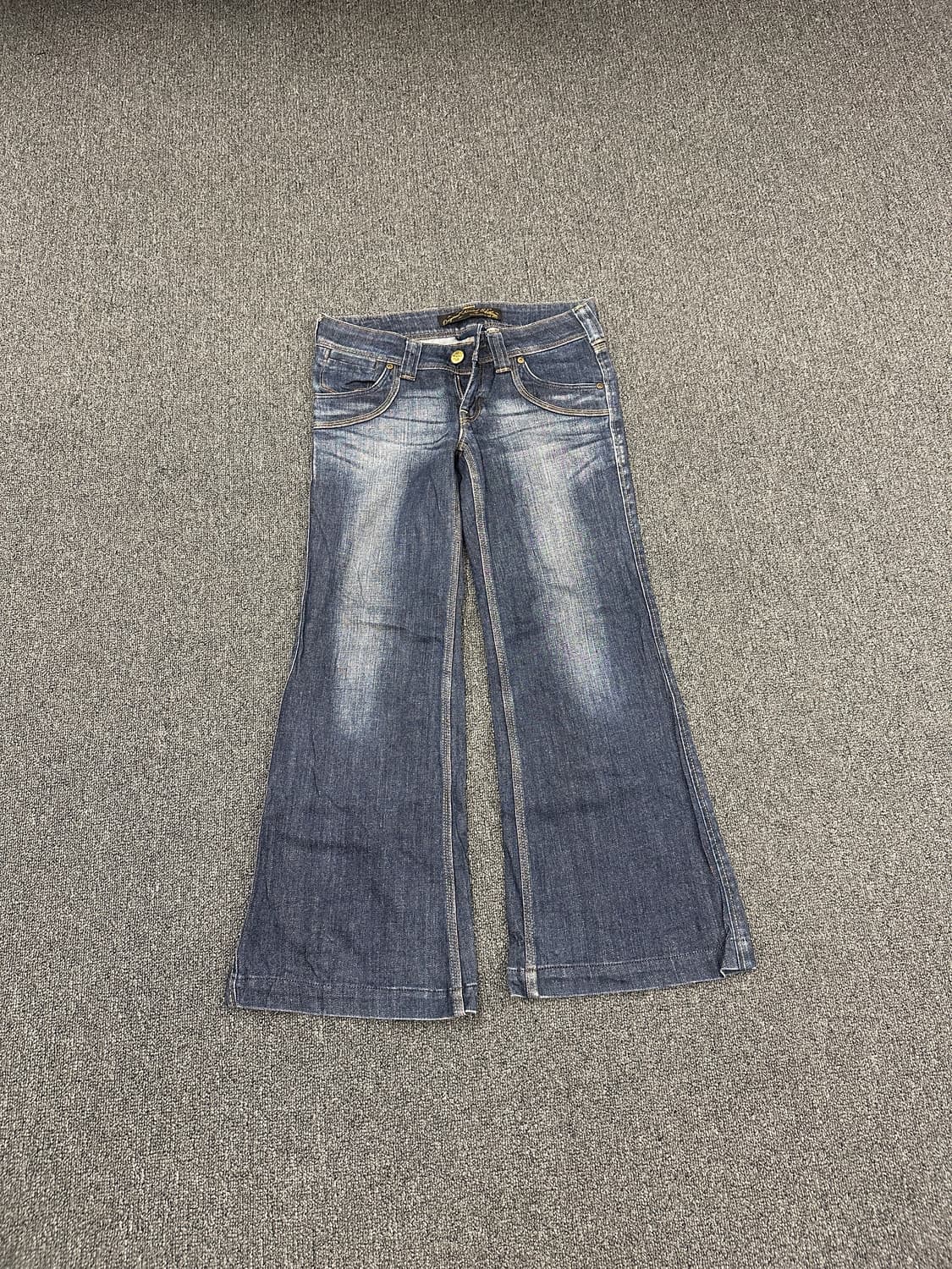 27) 리바이스 우먼스 와이드 부츠컷 워싱 데님팬츠 상품이미지4