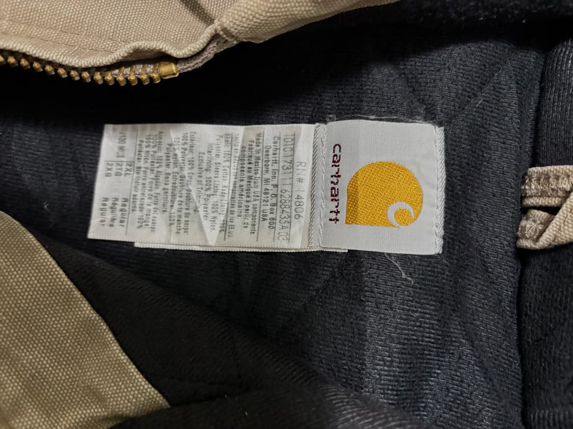 j130 mus 칼하트 덕 액티브자켓 워크자켓 상품이미지8