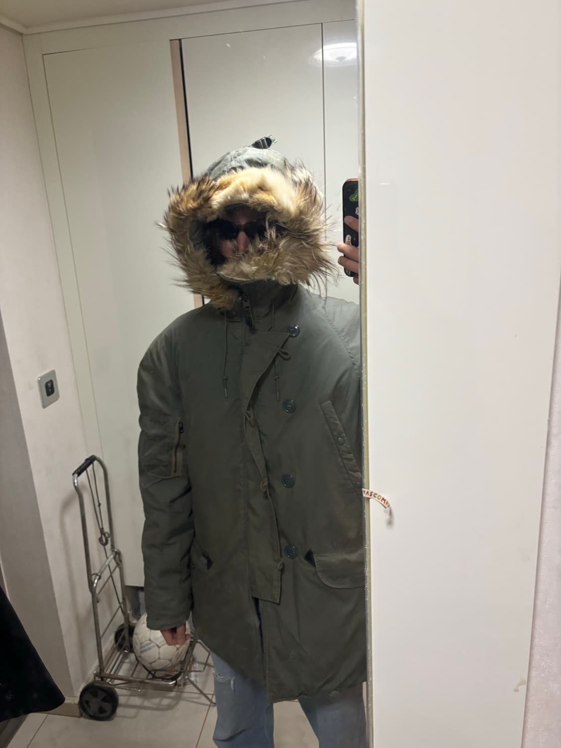 60s N-3B 파카 skyline 상품이미지10