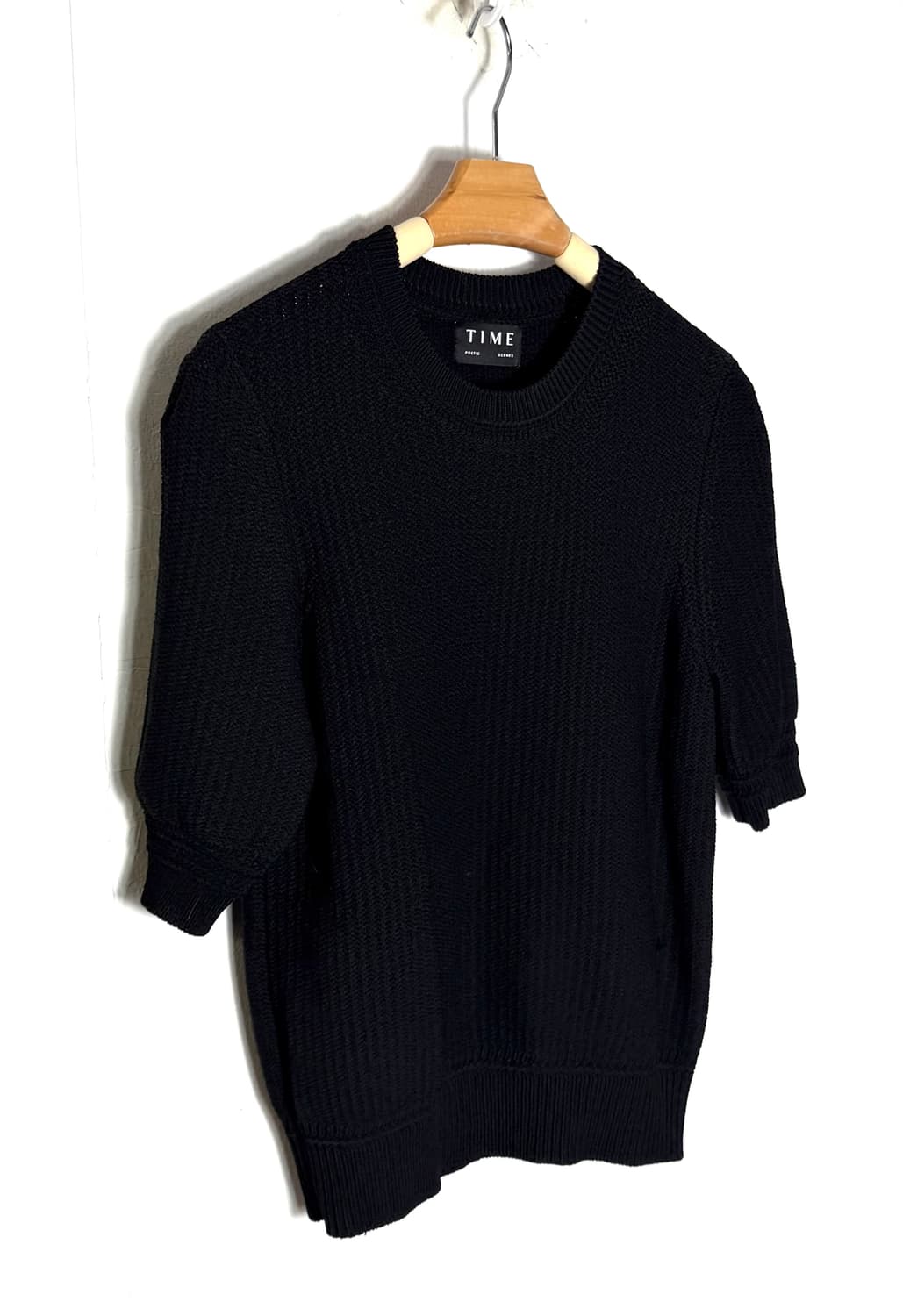 타임 타임니트 타임반팔니트 한섬 한섬니트 상품이미지1