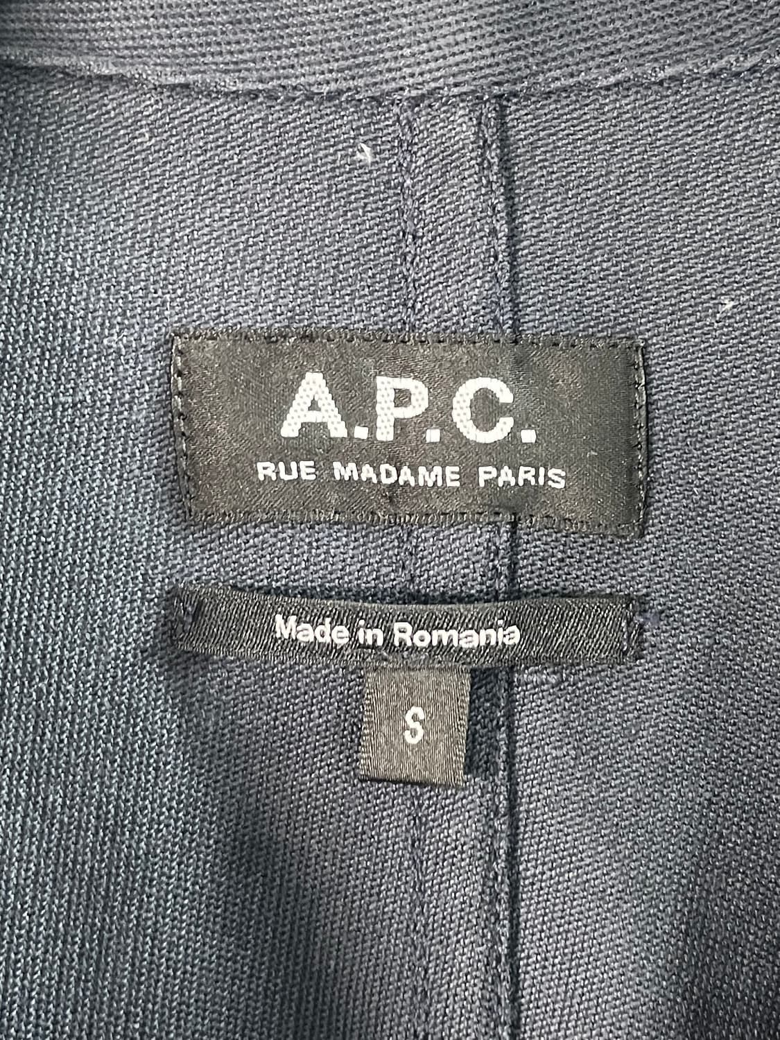 아페쎄 네이비 투포켓 셔츠 자켓 (on.670) 상품이미지5