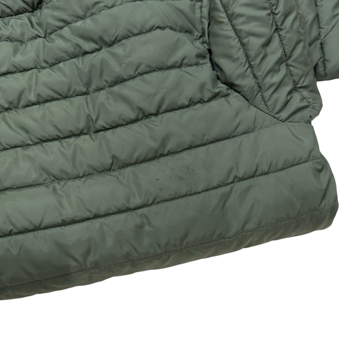 퀵실버 카키 그린 후드 경량패딩 자켓 L 상품이미지8