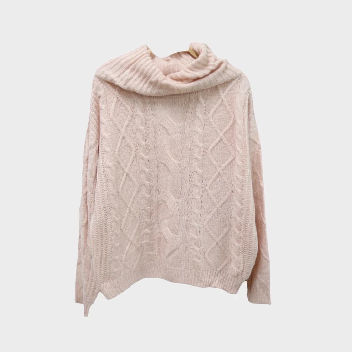 잉그니 딸기우유 히메갸루 터틀넥 니트 62365 상품이미지1