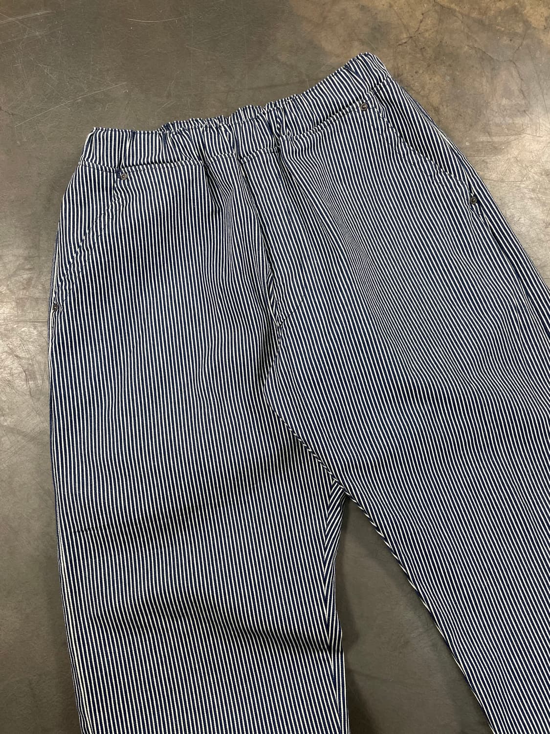 Lee 히코리 스트라이프 와이드 팬츠 상품이미지5