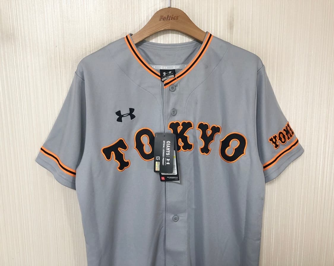 NPB 언더아머 요미우리자이언츠 어센틱 원정유니폼 M #49 이시카와 상품이미지2