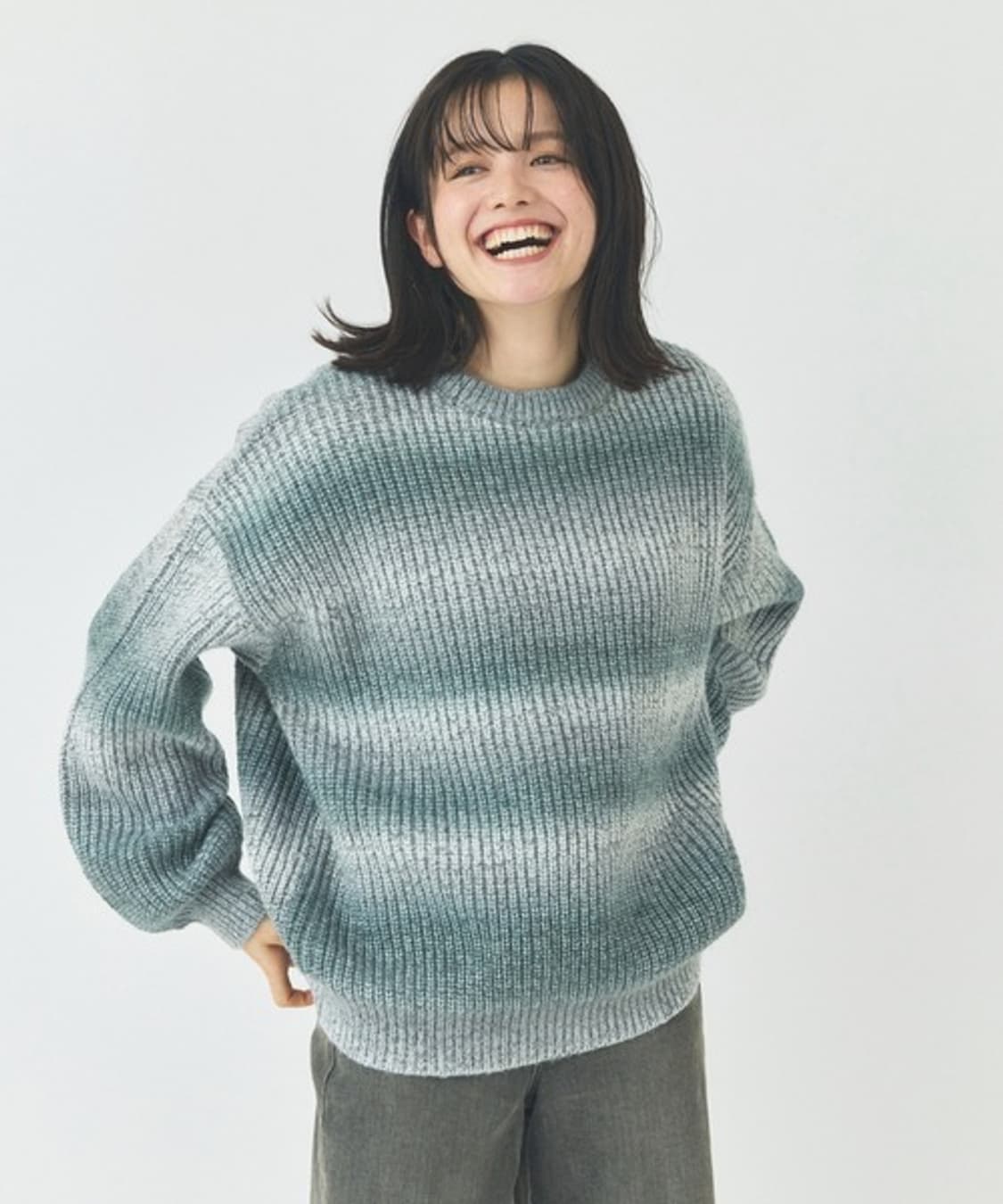 프릭스토어 FREAK'S STORE Gradation Knit 상품이미지5