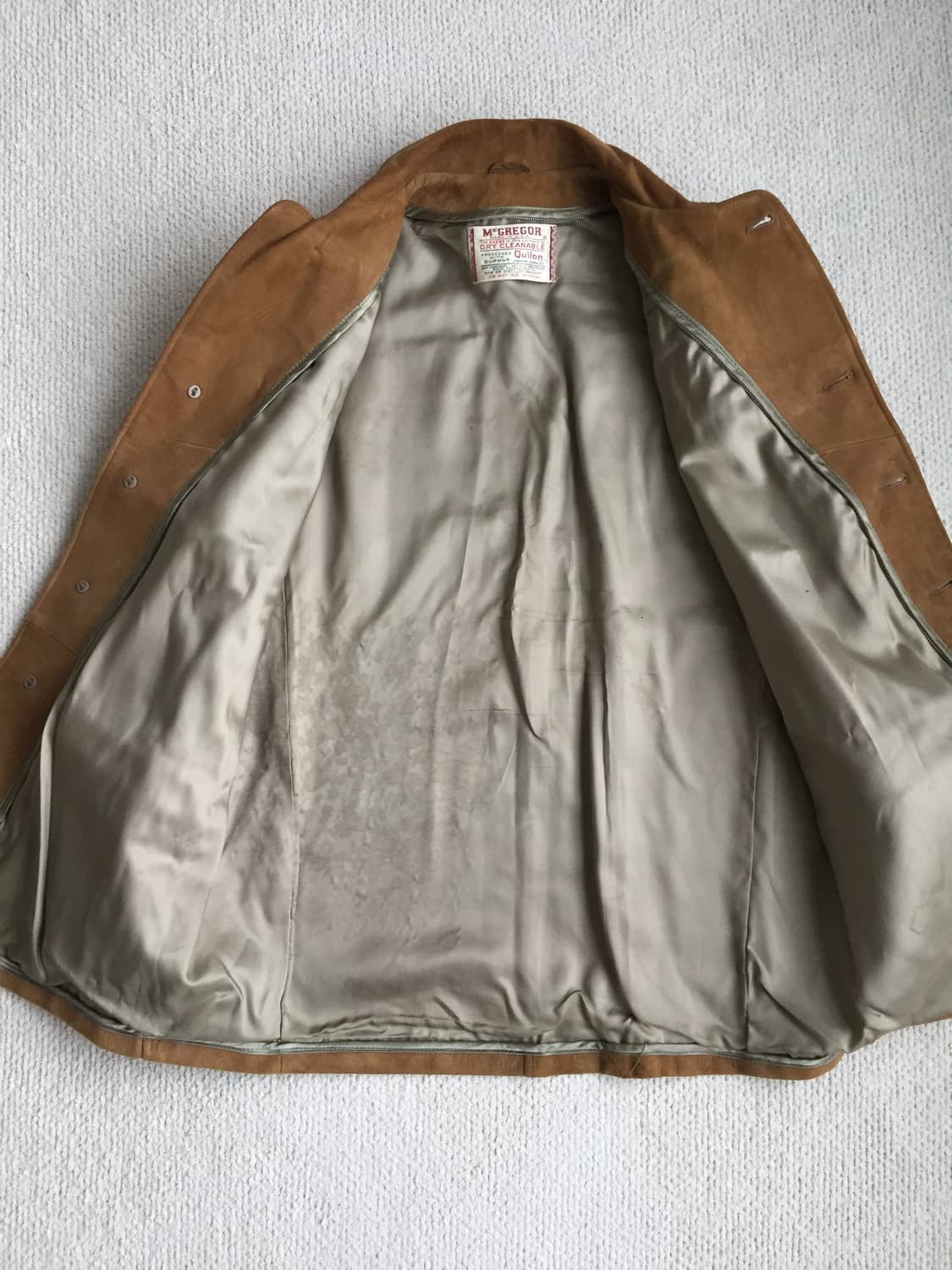 60’s McGREGOR 맥그리거 스웨이드 카코트 상품이미지8