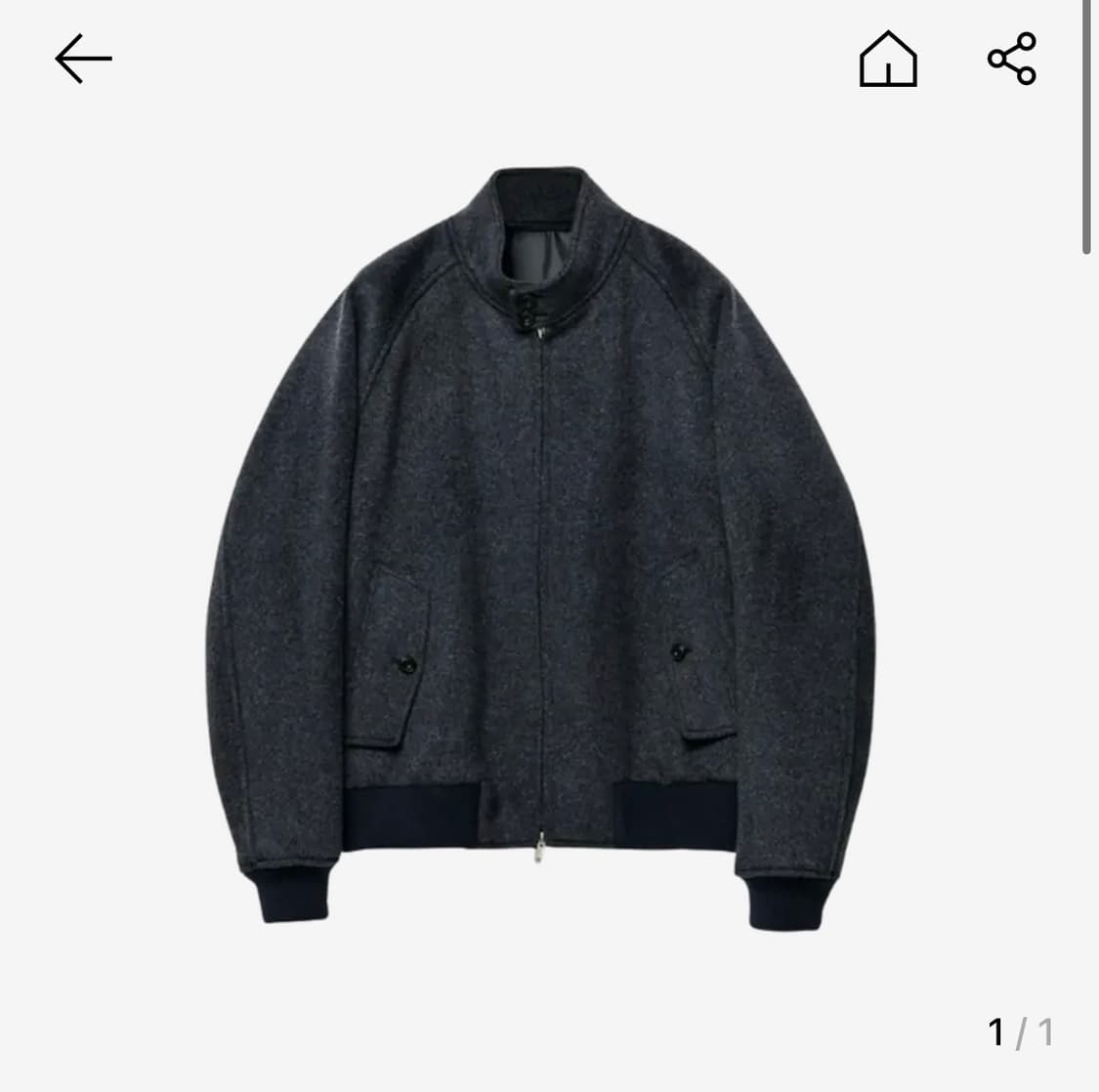 주앙옴므 울 해링턴 상품이미지1