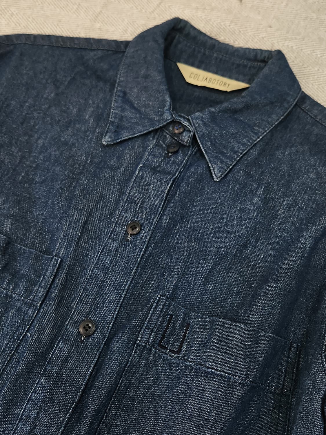 [66] 콜라보토리 데님 셔츠 여성 66 상품이미지4