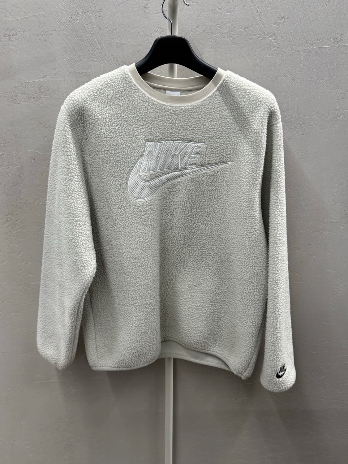 나이키 폴리스 기모 맨투맨 흰색 L 상품이미지2