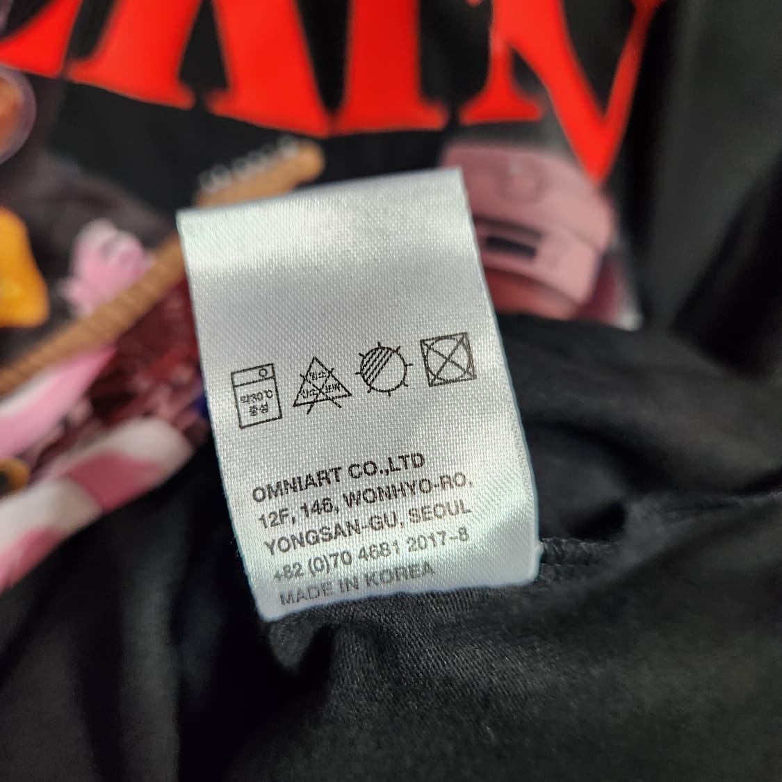 G823 [XL] 새제품 얼킨 반팔 티셔츠 상품이미지6