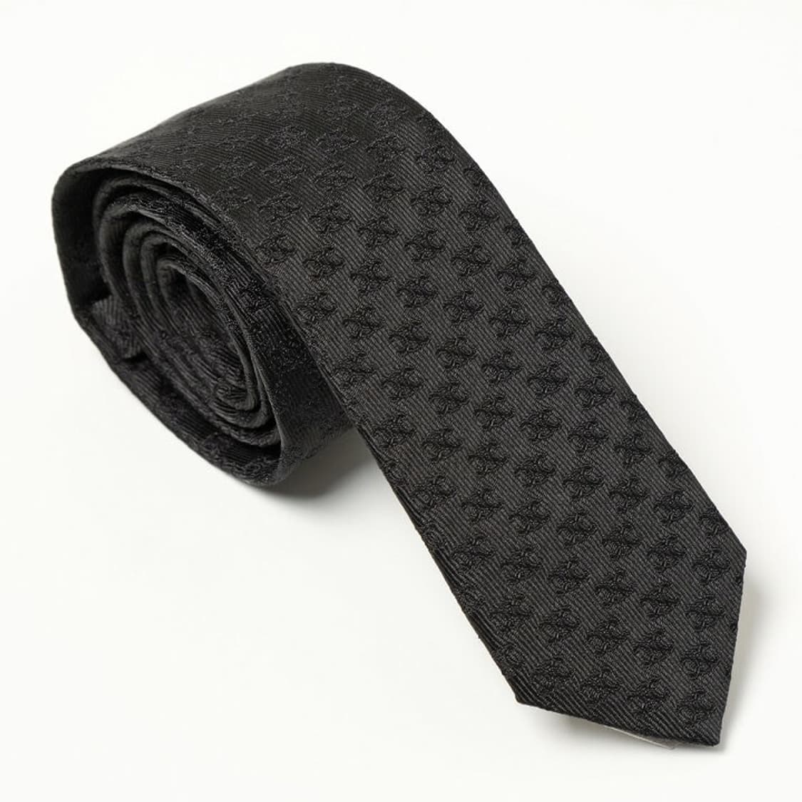 [박보검님 착용] 셀린느 24ss 자카드 트리옴페 실크 타이 상품이미지2