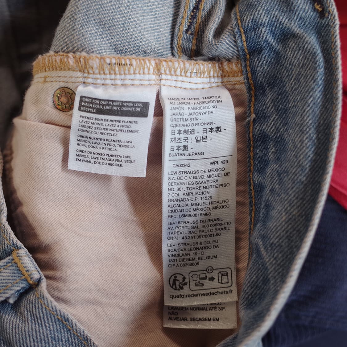 LVC 503BXX Selvedge Denim Pants 상품이미지10