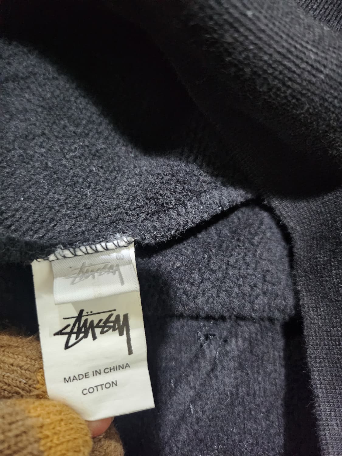 스투시(Stüssy) 블랙 후드티 상품이미지6