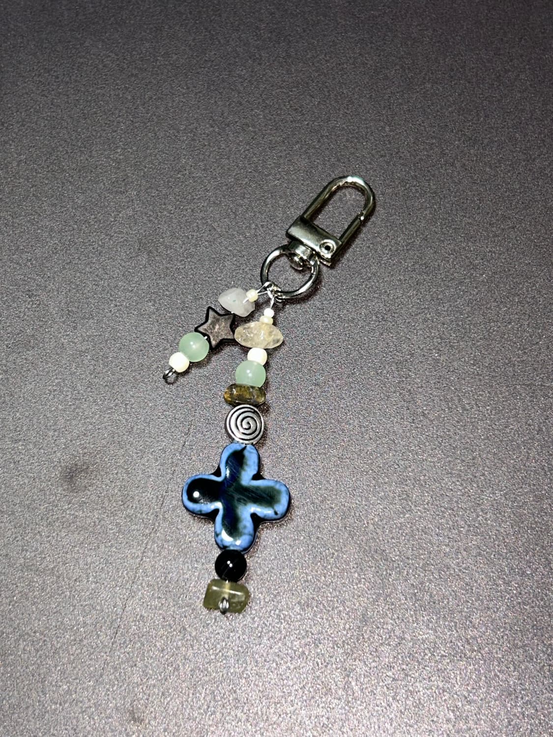 빈티지 비즈 키링 / vintage b keyring 상품이미지2