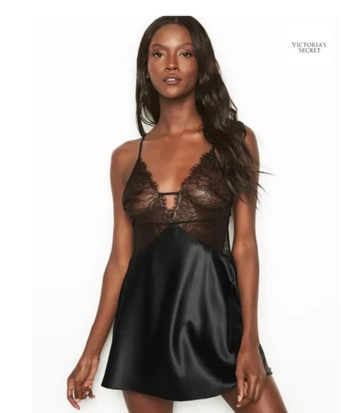 [보관새상품]빅토리아 시크릿 슬립 원피스 m 상품이미지1