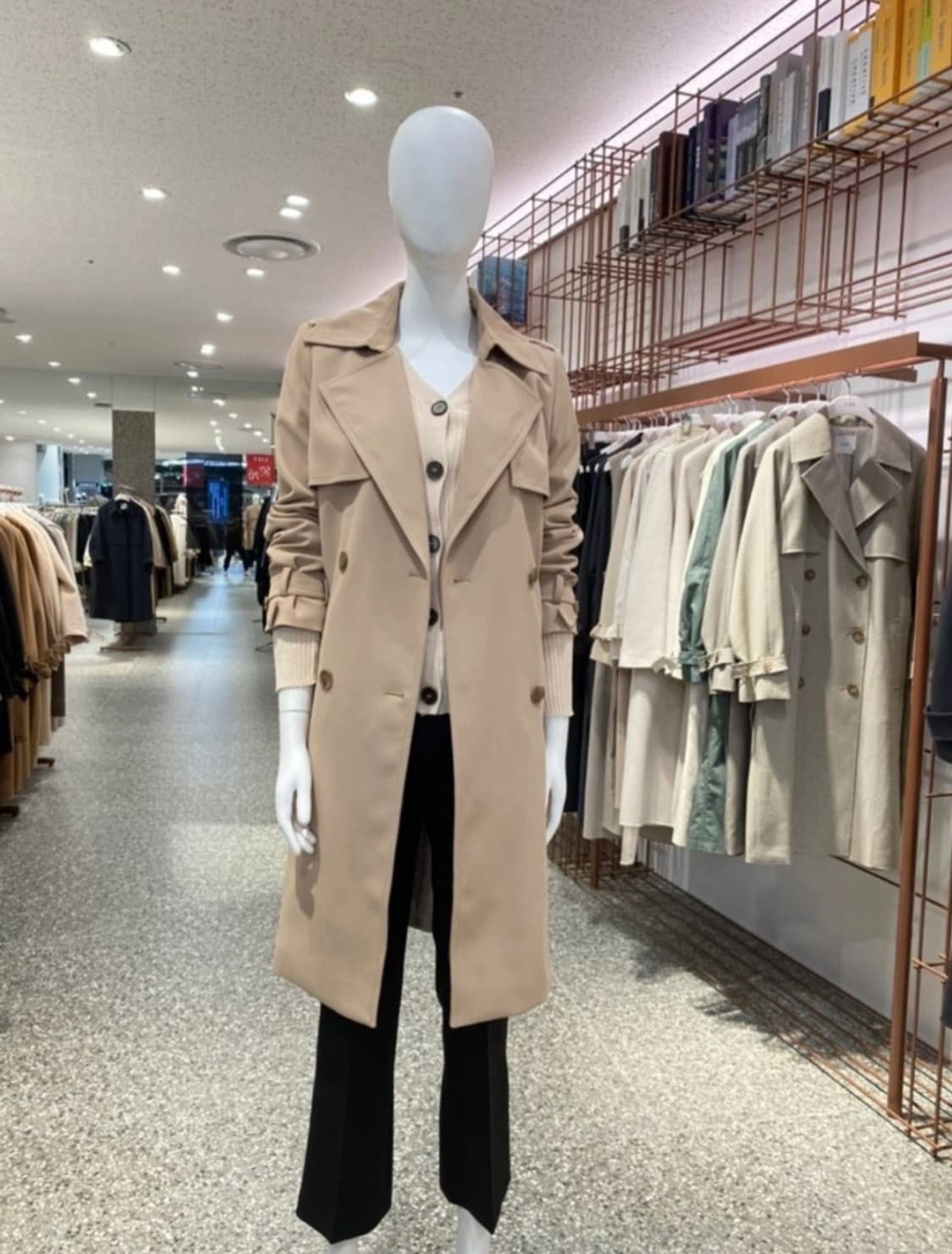 새상품) 리스트 트렌치 버버리 코트 자켓 여성 롱 트렌치 코트 자켓 상품이미지7