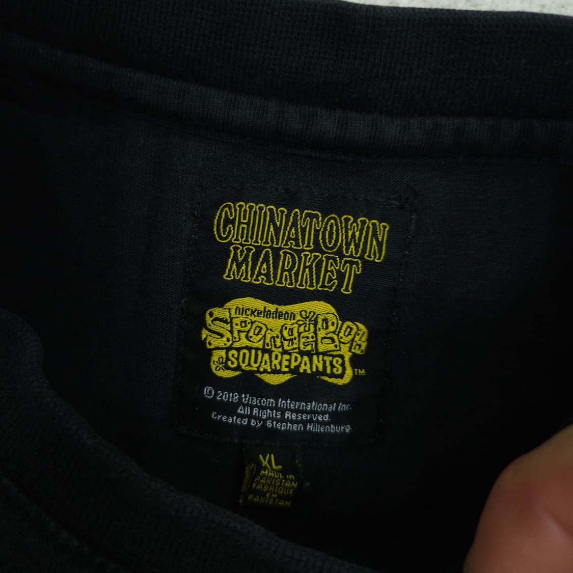 차이나타운마켓 스폰지밥 반팔 XL 상품이미지5