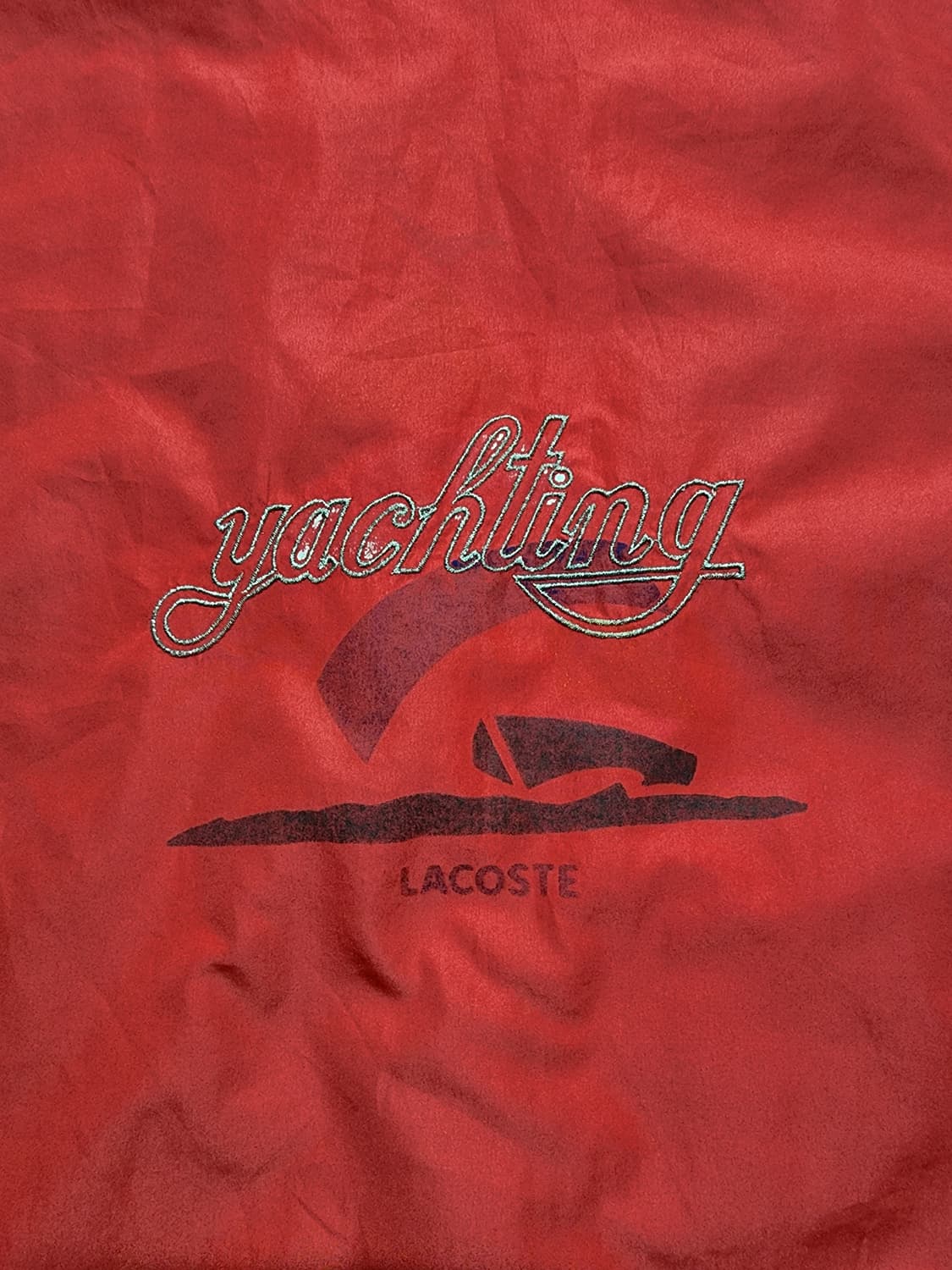 90's 빈티지 서광 라코스테 후드 바람막이 자켓 상품이미지5