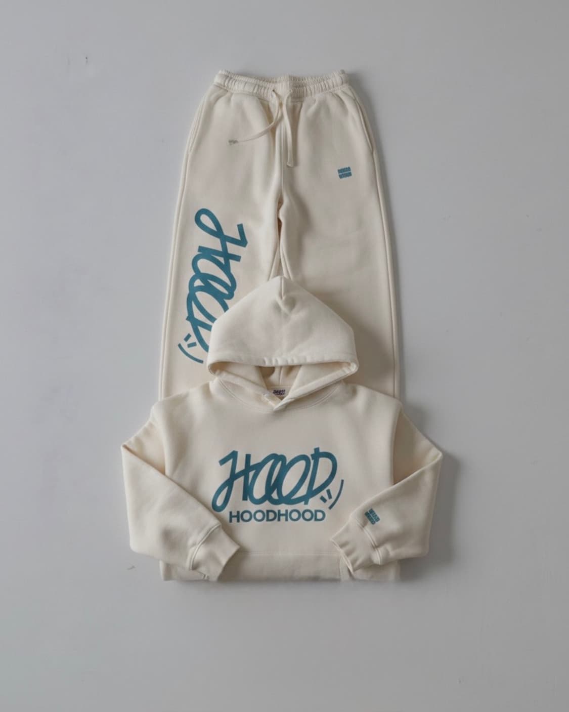[HOODHOOD]후드후드 시그니처 후드 스웻셋업 상품이미지1