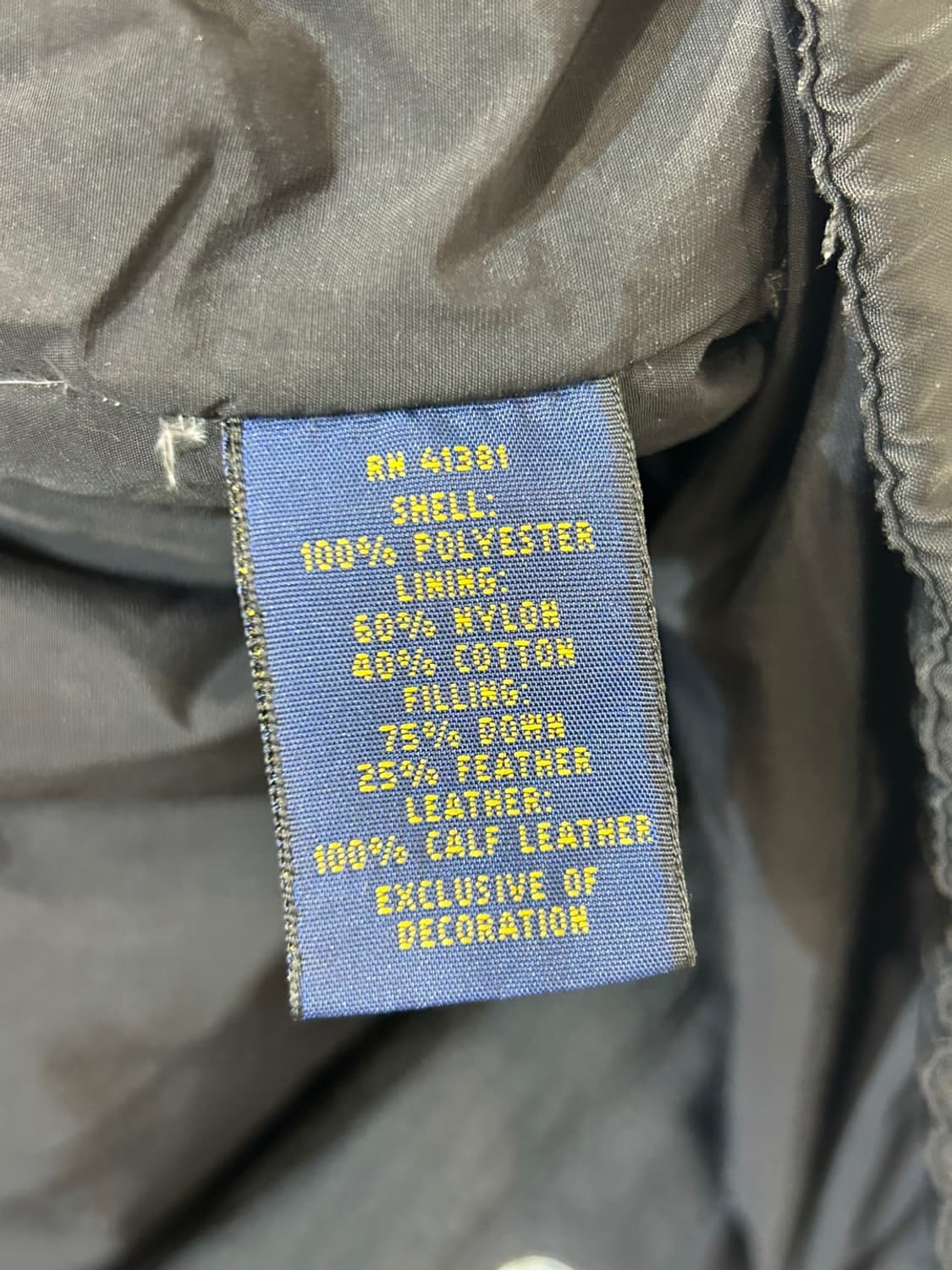 폴로랄프로렌 패딩 조끼 상품이미지4